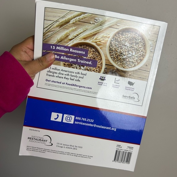 ServSafe Manager 6th Edition Book ESX6R V.1505 2013 Update FDA Food Code - Picture 3 of 9